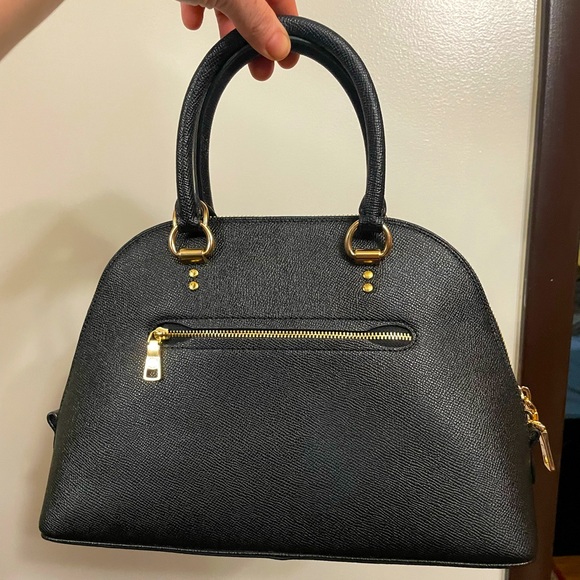 Beautiful Black and Gold Coach Bag Crossbody - Picture 3 of 11